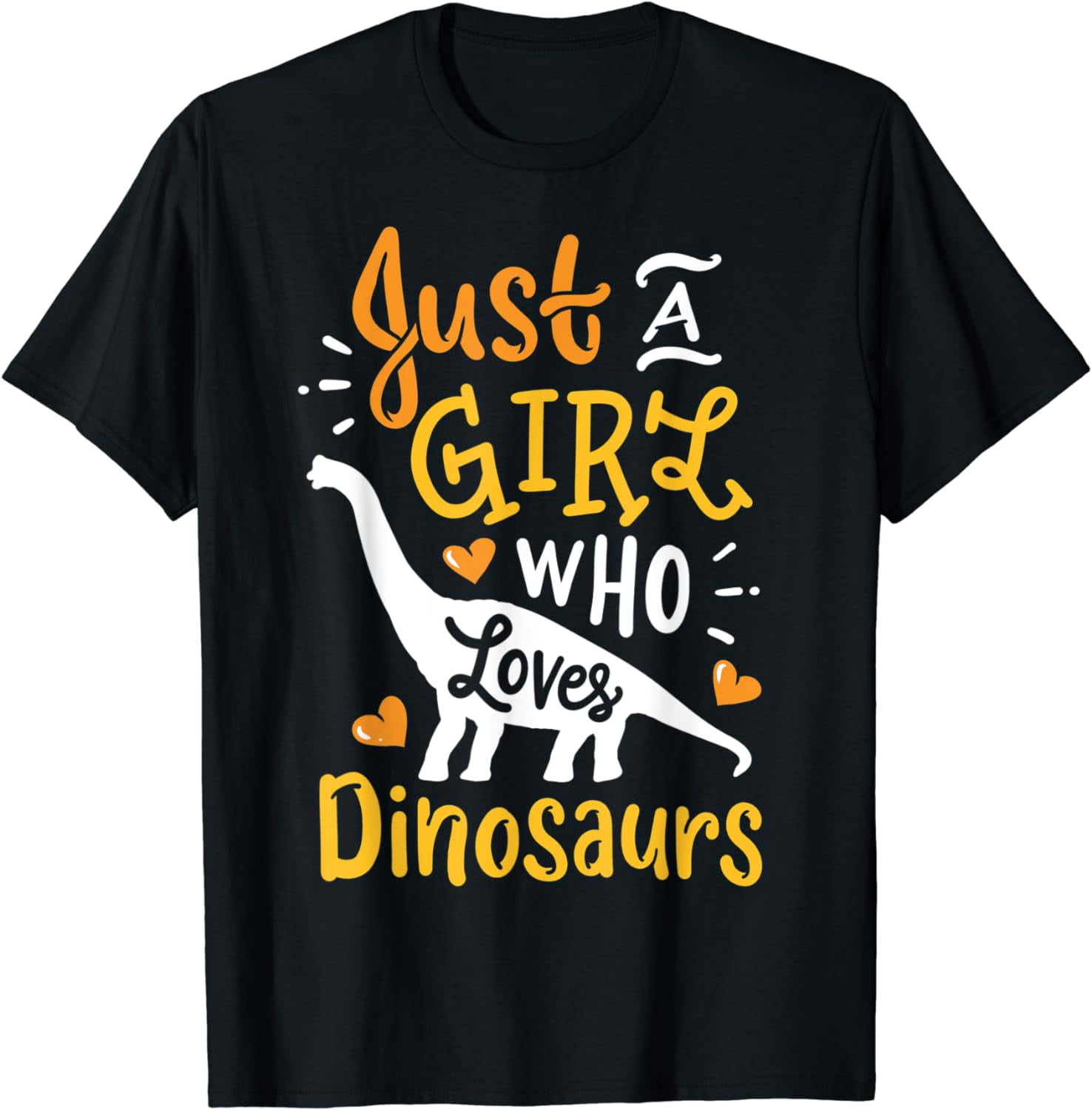 Dinosaur Dino Just a Girl Who Loves Dinosaurs T-Shirt - Walmart.com