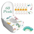 thumbnail image 1 of Dinosaur Disposable Toilet Seat Covers 60 Pack,Large Waterproof Potty Covers for Kids,Travel-Friendly Individual Packs, 1 of 6