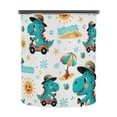 thumbnail image 1 of Dinosaur Driver Dino Airtight Coffee Bean Canister 30oz Food Storage Containers with Lids For Gournd, Tea, Sugar, Flour, Rice, Cereal, Candy Cookie Jar, 1 of 8