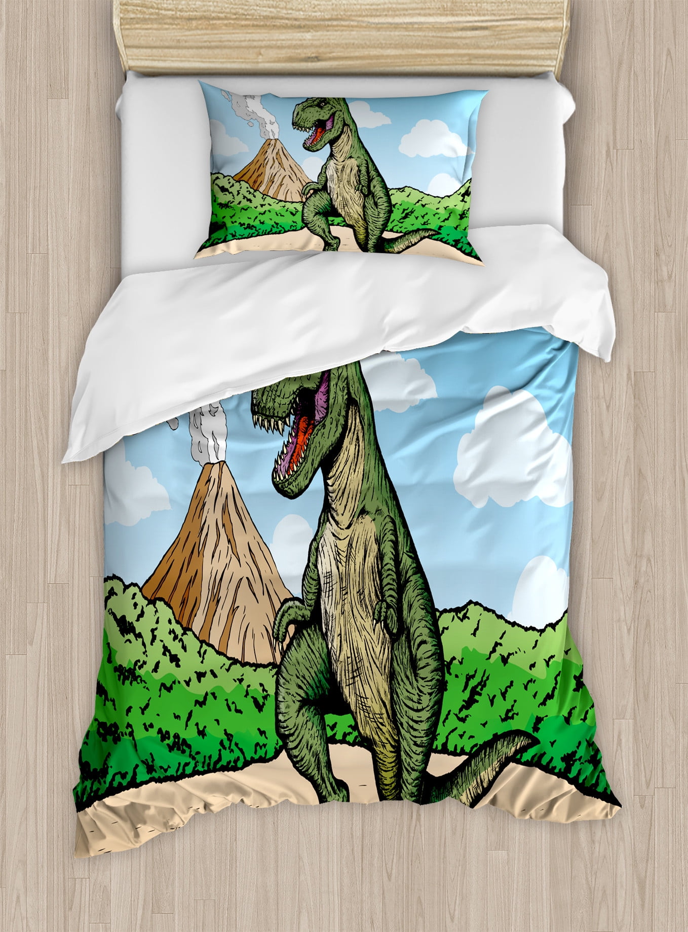 T rex duvet online cover