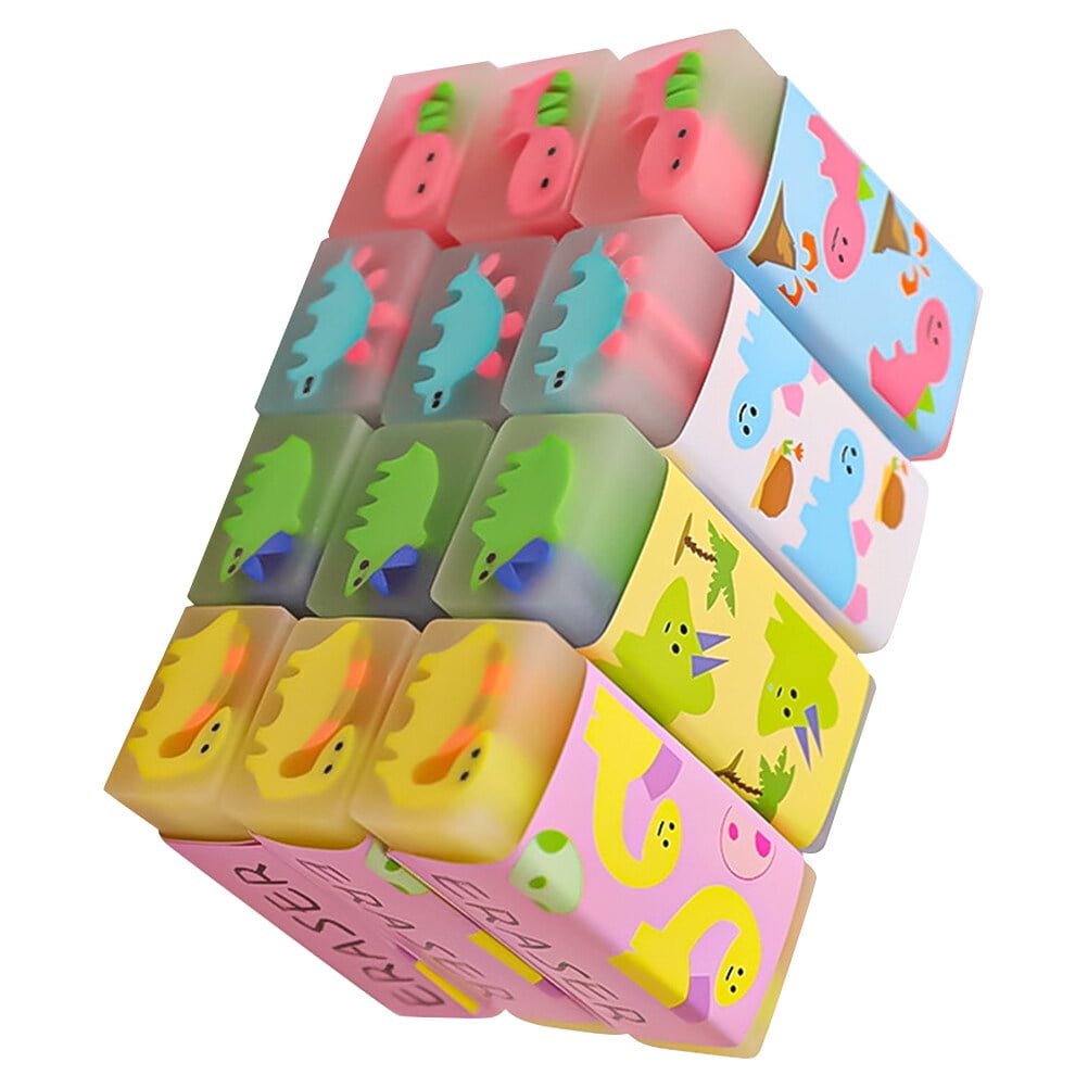 Dinosaur Eraser Children Pencil Erasers Gifts Cute School Rubbers