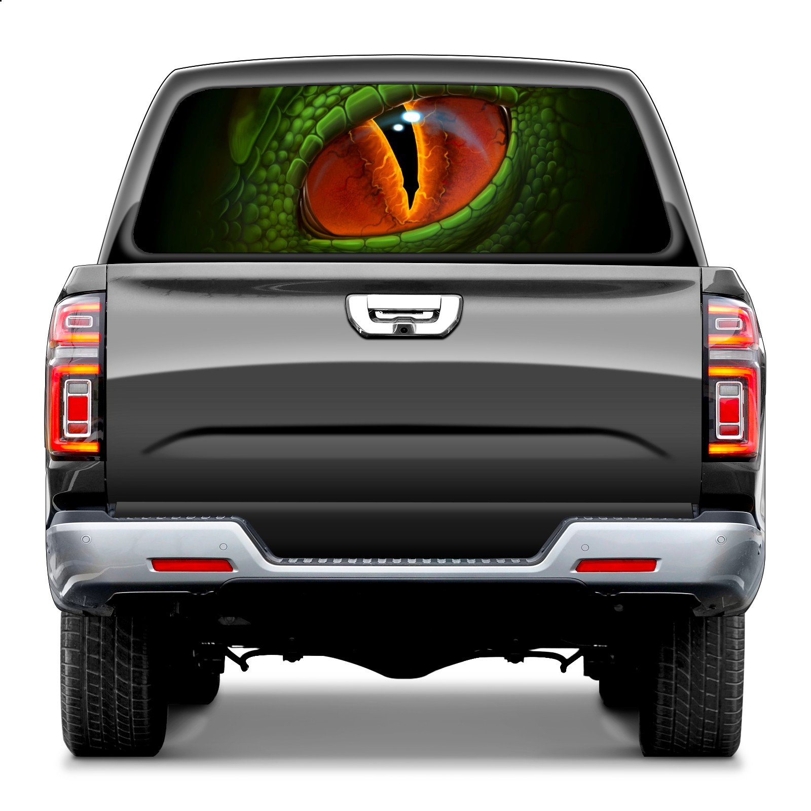 Looking At You Eyes Decal – Black/Red/White Window Sticker For Car, RV, ATV, Or Truck – 3.5x3.75 Vinyl
