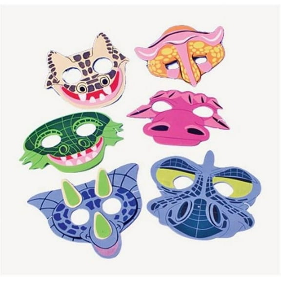 Dinosaur Foam Masks