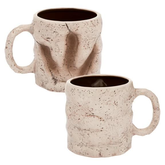 Dinosaur Footprint 20 oz. Sculpted Ceramic Mug