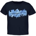 thumbnail image 1 of Dinosaur Fossil Plesiosaurus Toddler T Shirt Navy 3T, 1 of 1
