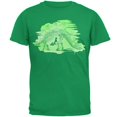 thumbnail image 1 of Dinosaur Fossil Stegosaurus Mens T Shirt Irish Green 2XL, 1 of 1
