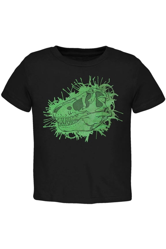 Dinosaur Fossil T-Rex Skull Toddler T Shirt