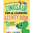 thumbnail image 1 of Dinosaur Fun + Learning Activity Book: Kids Activity Book, Over 50 Activities, Letters - Numbers - Cutting - Tracing - C, (Paperback), 1 of 1