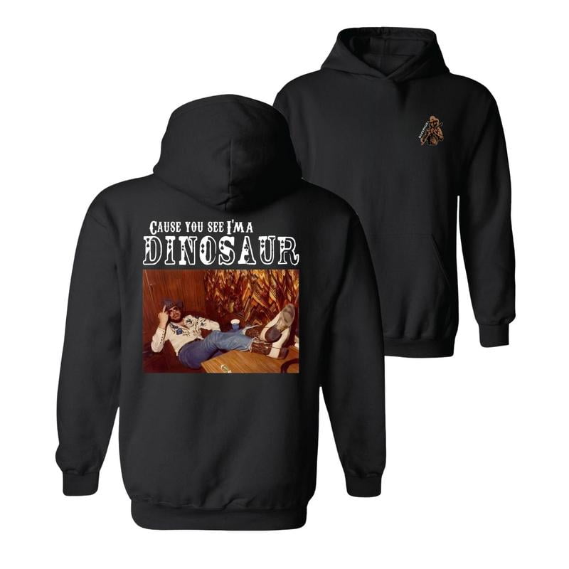 Dinosaur Hank Williams Jr. Bocephus Western . . Comfort Colors for fan