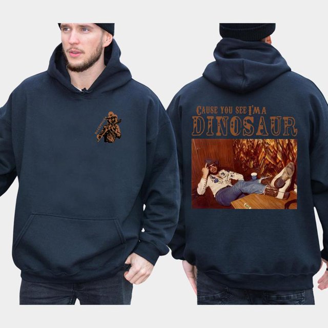 Dinosaur Hank Williamss Jr. Bocephus Western 2Side . Vintage Design