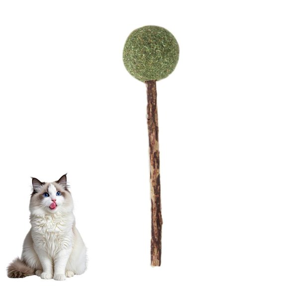 Dinosaur Holder Robot Candy Dispenser for Cats,Cat Chew Toys,Wooden Catnip Teeth Cleaning Stick,Dinosaur Shape Fun Innovative Light Tail Silicone Teaser Wand Cat Toy,for CatLovers Family Fun