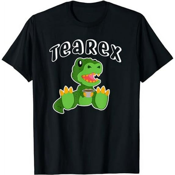 Dinosaur I Tea Love Tyrannosaurus Rex Animal Paleontology T-Shirt