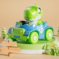 thumbnail image 1 of Dinosaur Inertia Car Toy, Pull Back Vehicle for Kids, Colorful Mini Racing Toy, Indoor Outdoor Educational Play, Early Learning Dinosaur-Themed Play Car, Parent-Child Interactive Fun, 1 of 6