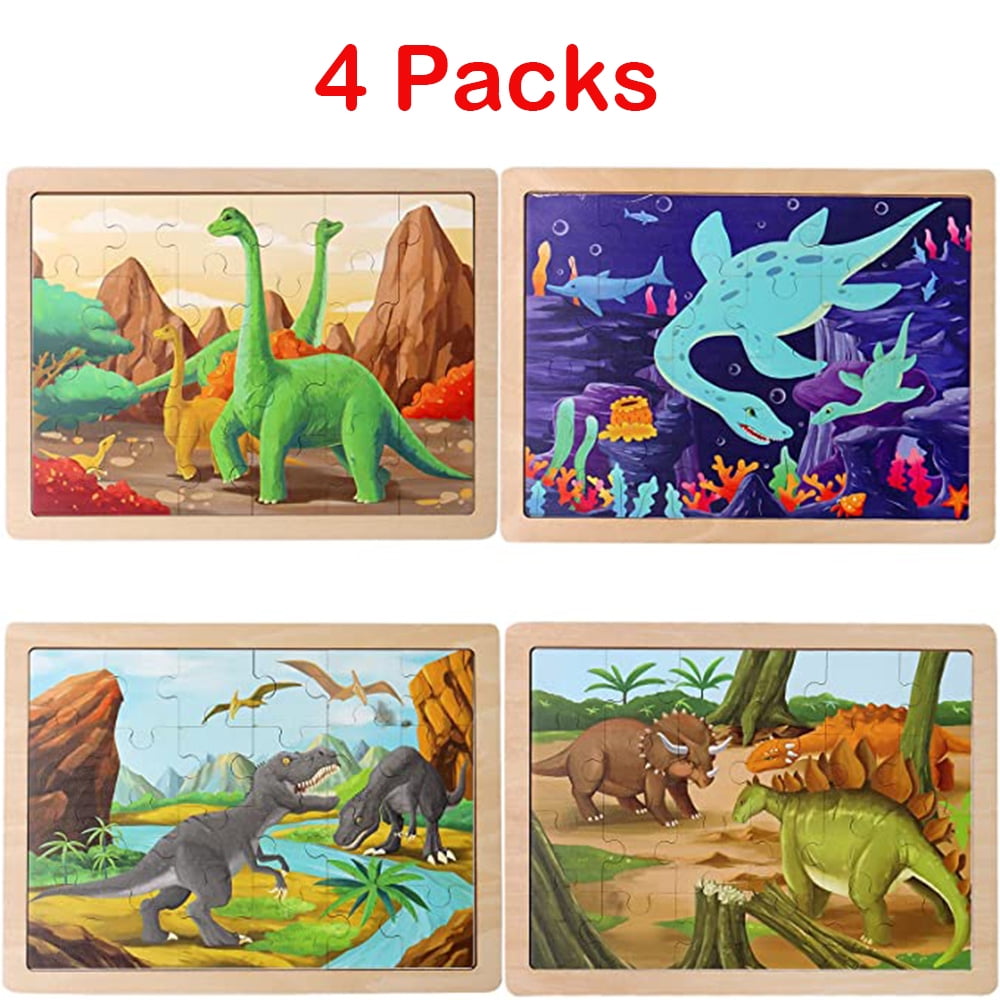 Dinosaur Jigsaw Puzzles - Dino Puzzle Game for Kids & Toddlers for