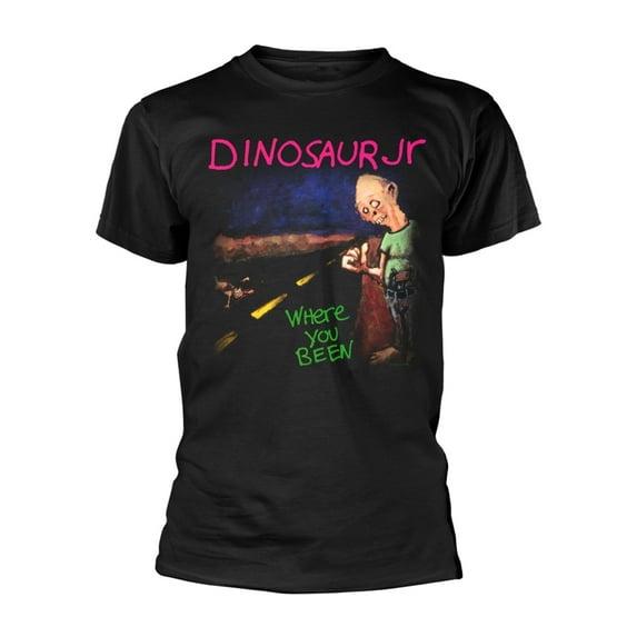 Dinosaur Jr T Shirt Where You Been Band Logo new Official Mens Black
