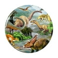 thumbnail image 1 of Dinosaur Jurassic Dinoscape Kitchen Refrigerator Locker Button Magnet, 1 of 6