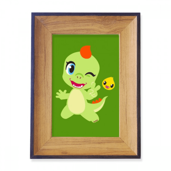 Dinosaur Kingdom Love You Photo Frame Exhibition Display Art Desktop Painting