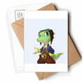 thumbnail image 1 of Dinosaur Kingdom Love You Postcards Envelopes Blank Note Cards Mailing, 1 of 4