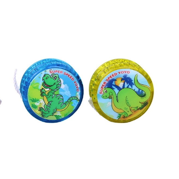 Dinosaur Light Up LED Yo-Yo Smooth Spin 2-Pack