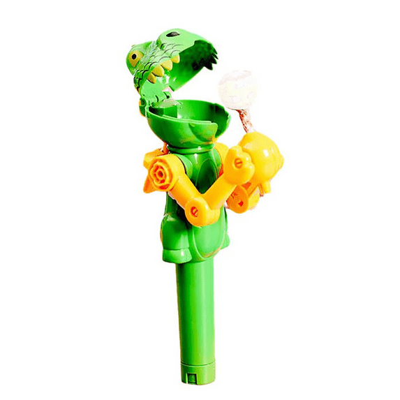 Dinosaur Lollipop Robot Storage & Candy Box Toys, Interactive Design With Articulated Robot Arms For Organizing Lollipops Candies And Small Party Favors, Suitable For Boys And