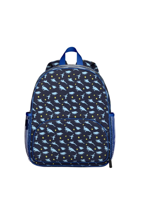 Dinosaur Lover’s Student Backpack – Funny Dino Cartoon Design with Bold Colors, Nature Scene, Birthday Theme, and Roaring Baby Dinosaur