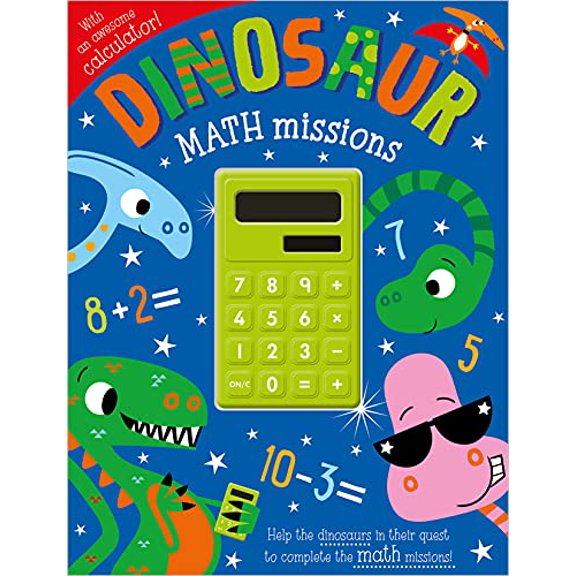 Pre-Owned Dinosaur Math Missions, 9781789477856, 1789477859, Paperback,