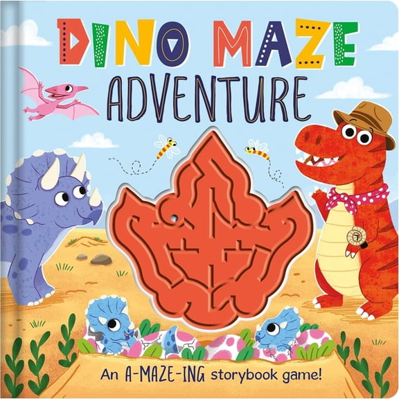 Dinosaur Maze Adventure : with Interactive Maze (Other)