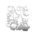 Metal Die Cuts Dinosaur Embossing Stencil Cutting Dies for Card Making
