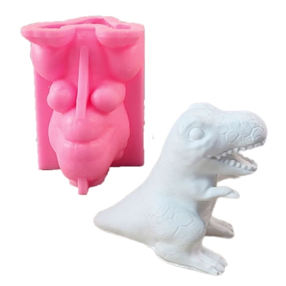 Dinosaur Molds for Crafting Gypsum Decorations Epoxy Resin Casting Craft Project