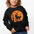 thumbnail image 1 of Dinosaur Moon - Toddler Graphic Sweatshirt, 1 of 10