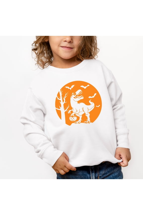 Dinosaur Moon - Toddler Graphic Sweatshirt