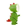 thumbnail image 1 of Dinosaur Night Light | Colorful Night Light | Dinosaur Room Decor | 4 Inch Green Table Lamp for Bedroom Desk, 1 of 7