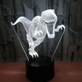 thumbnail image 1 of Dinosaur Night Lights 3D Night Light Lamp 7 Colors LED Changing Touch Table Desk Lamps Bedroom Decorative Lighting for Kids Toys Gifts, 1 of 7