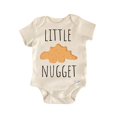 thumbnail image 1 of Dinosaur Nugget Newborn Baby Bodysuit, 1 of 6