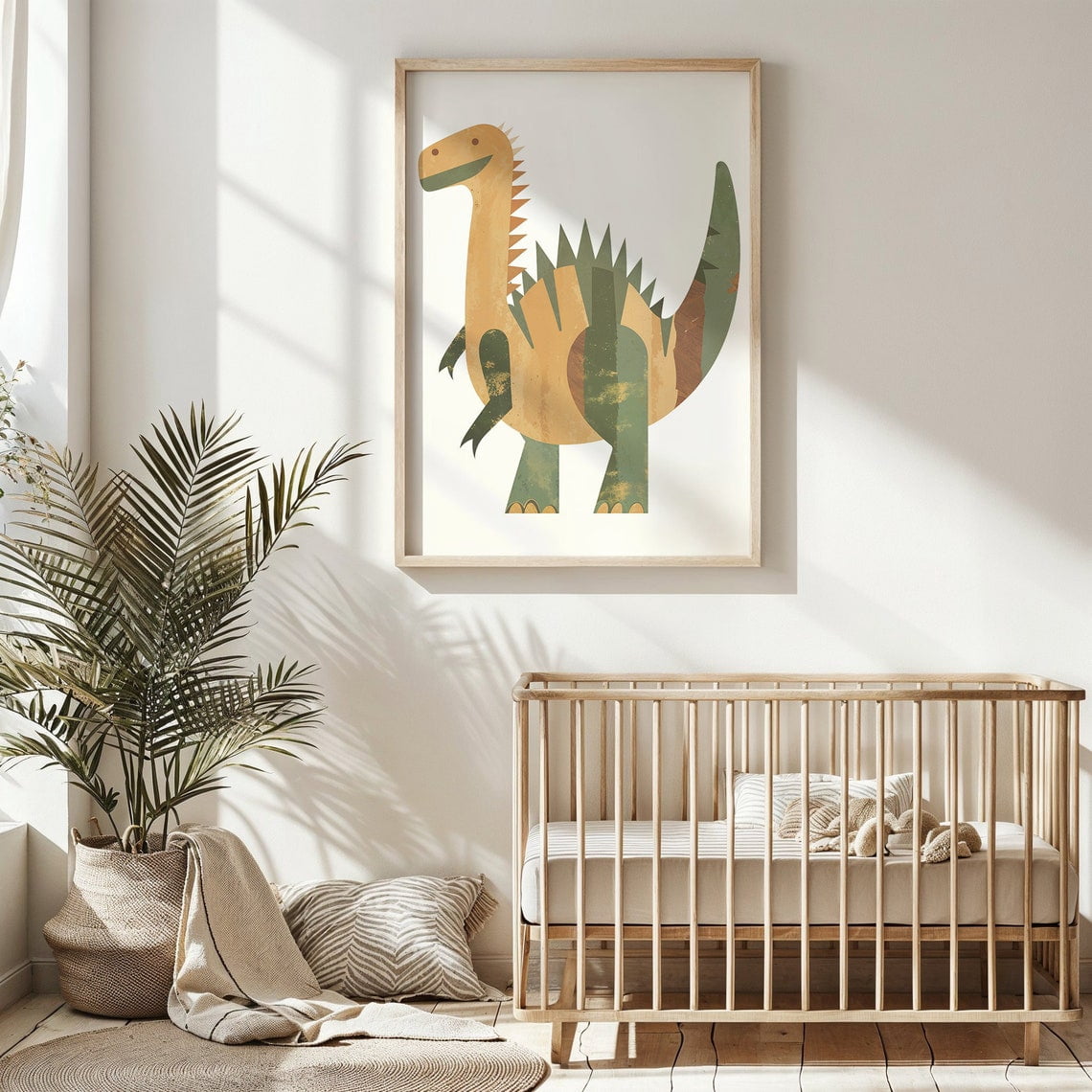 Dinosaur Nursery Wall Art Kids Dino Poster Printable, Children'S Room ...