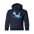 thumbnail image 1 of Dinosaur On Water Hoodie Juniors -Image by Shutterstock,  Large, 1 of 4