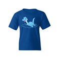 thumbnail image 1 of Dinosaur On Water T-Shirt Juniors -Image by Shutterstock,  x-Large, 1 of 4