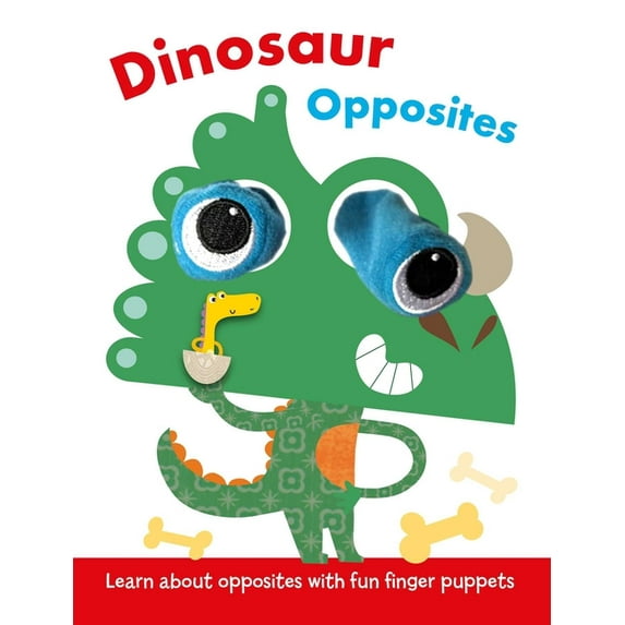Dinosaur Opposites : Finger Puppet Board Book (Board book)