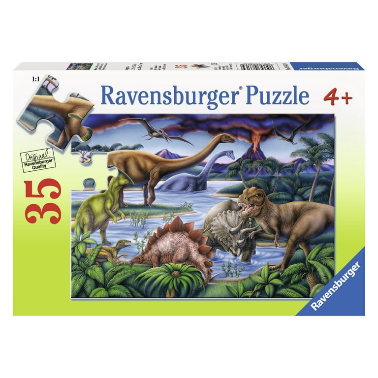 Dinosaur Playground 35 pc Puzzle Dinosaur Playground 35 pc Puzzle