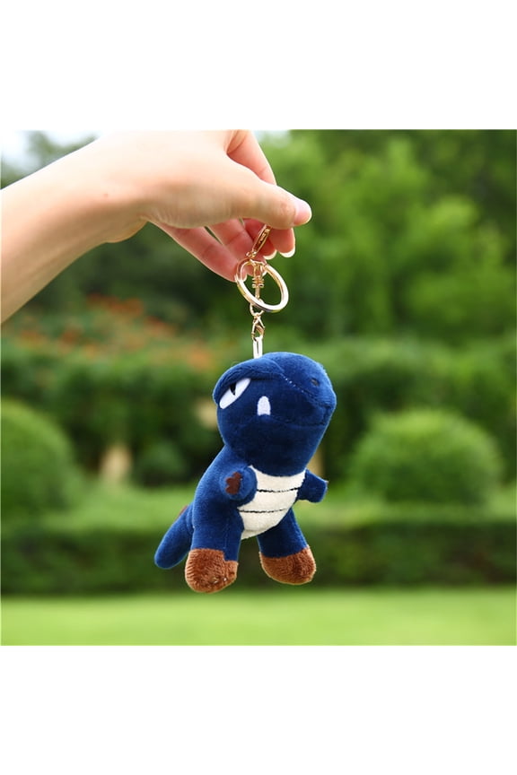 Dinosaur Plush Keychain Tyrannosaurus Rex Toy Pendant Bag Charm