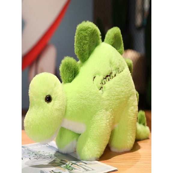 Dinosaur Plush Stuffed Toy Doll, Soft Rag Plush Dino For Children, Gift Pillow No Standard (Stegosaurus Design With Cute Cartoon Features For Play And Collec