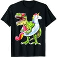 thumbnail image 1 of Dinosaur Pool Birthday Party Summer Out Of School Pool Party T-Shirt, 1 of 5