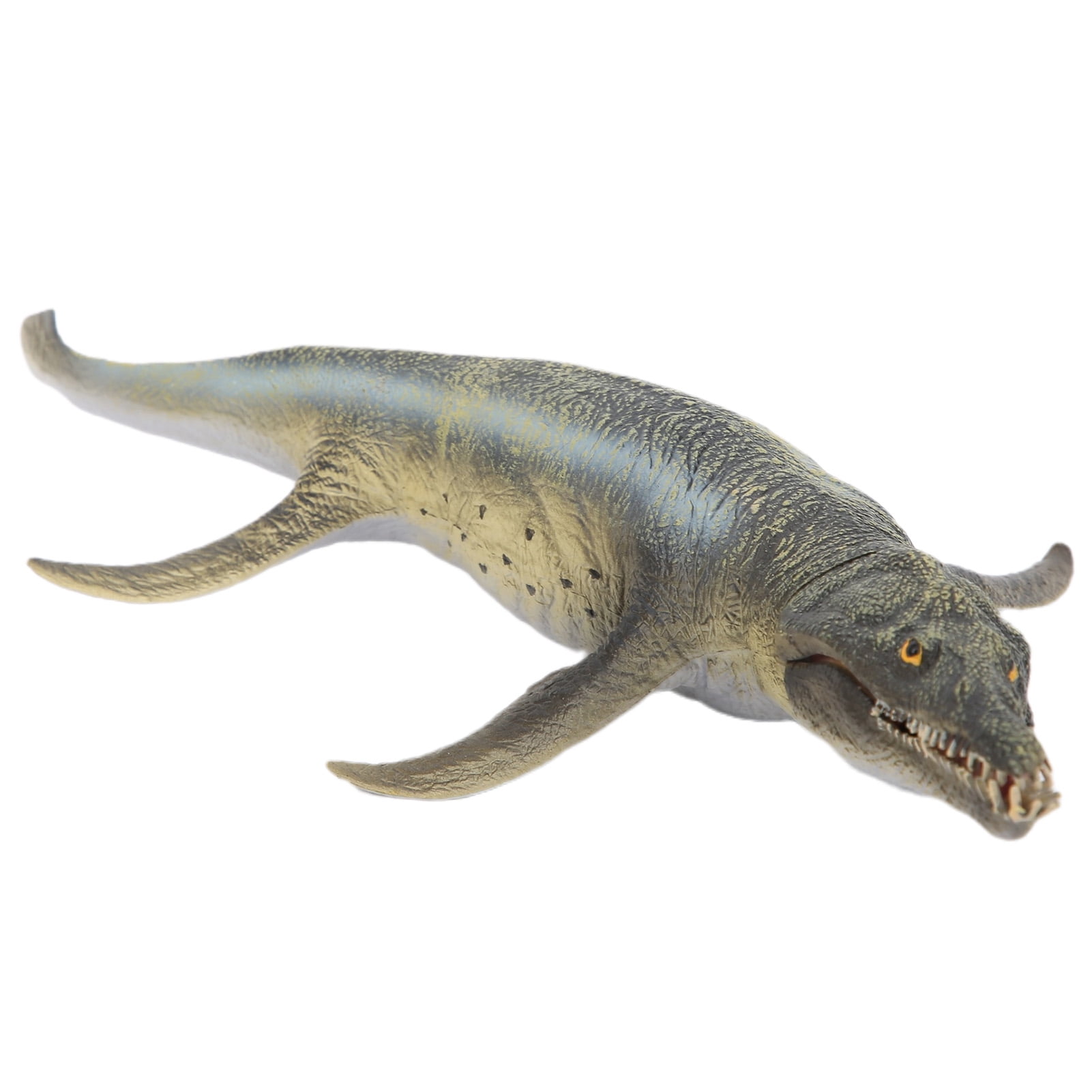 Dinosaur Prehistoric Fish Model Toy Figure, Simulation Yellow