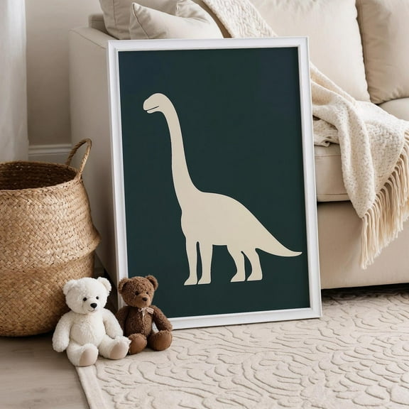 Dinosaur Print, Dino Wall Decor, Boys Room Decor, Kids Room Nursery Art Print, Dinosaur, Playroom Decor, Wall Art, Modern Wall Decor, 8x12 UNFRAMED