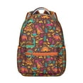 thumbnail image 1 of Dinosaur Print Work Backpack - Professional Yet Fun Design, Roomy Interior for Laptop & Supplies, Water-Resistant, 1 of 6