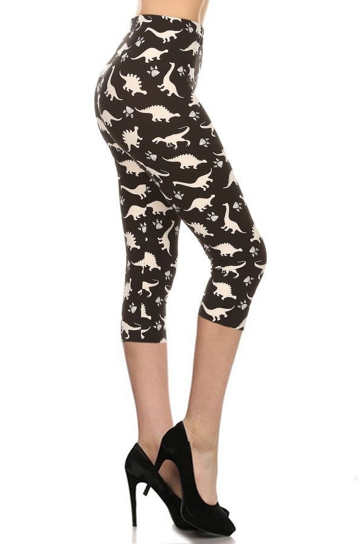 Dinosaur print leggings deals