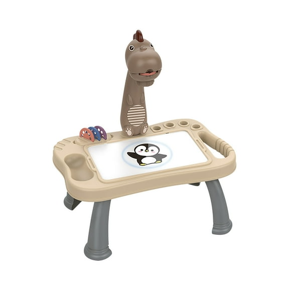 Dinosaur Projection Drawing Board Kids Painting Toy Learning Table