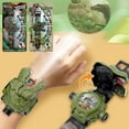 thumbnail image 1 of Projection Electronic Watch | 24 Image | Light Up LED Wristwatch | Adjustable Plastic Band | Displays Time & Date | Fun Novelty Gift | 1 Pc | Army Green-Brown, 1 of 8