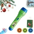 thumbnail image 1 of Dinosaur Projector Flashlight 2026 Upgraded for Kids Ages 3+, Early and Stocking Stuffers for Boys, 3 Discs 24 Images, Educational Learning Bedtime, Dinosaur Kids Flashlight, Night Light Projector, 1 of 7