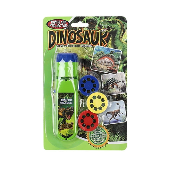 Dinosaur Projector Flashlight New Arrivals 5.3 InchKids Flashlights for Boys Children Projector Toys 3 Discs 24 Images Night Light Story Projector For Kids Gifts